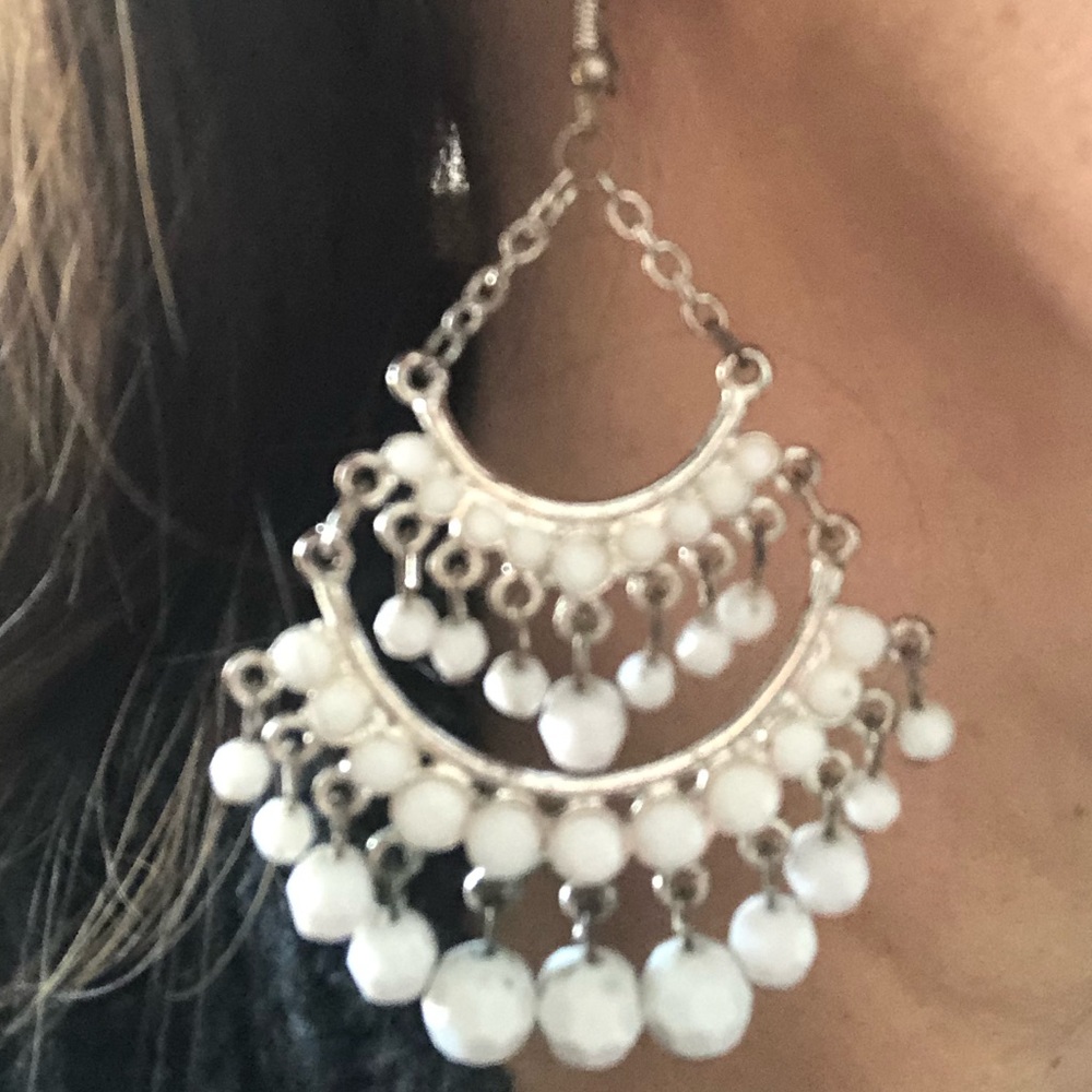 $5/bundle price . Aldo beaded earrings